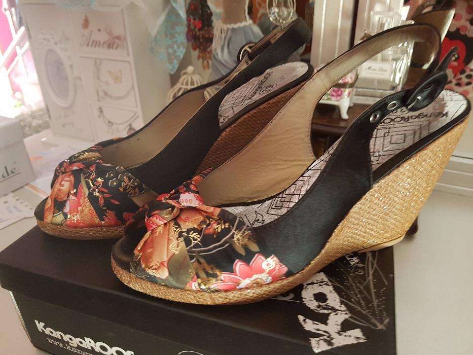 Sandálias de Plataforma Seaside (T39) NOVO Canidelo • OLX Portugal